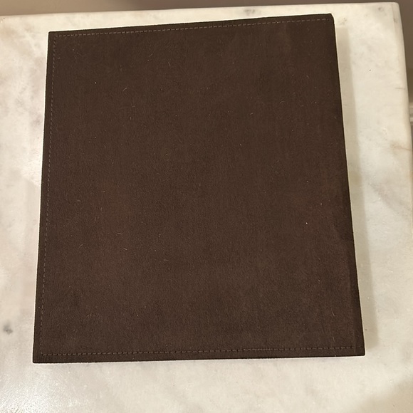 Pottery Barn Collector’s Photo Box with Suede Cover, NWOT - Picture 7 of 8